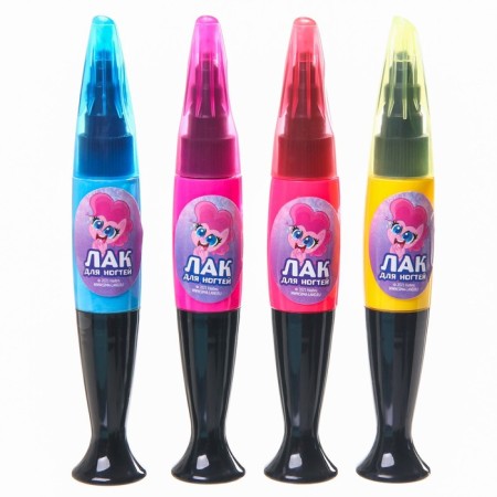 A set for manicure with varnish pen and stickers "My Little Pony", Big-1