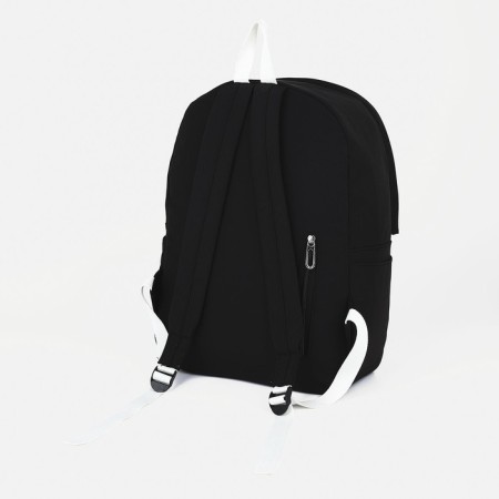 Youth backpack from lightning textiles, 5 pockets, black color-3