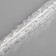 Garland "icicles rhyflated" 2.5 × 0.3 m, IP65, transparent thread, 192 LED, glow blue with a drain effect, 12 V effect