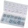 Set of metric nuts and bolts service key, 347 items