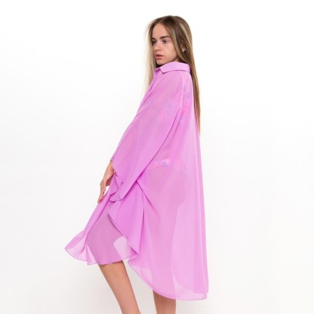 Tuniki beach female, purple color, size 50-4