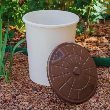 Household tank, 100 l, with a lid, beige-5