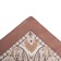 Textile scarf, beige color, size 58x58