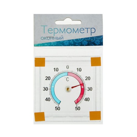Thermometer window TBB "Bimetalic (T -50 + 50 C) square in the bag-2