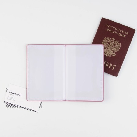 Line Girls passport cover, artificial leather-1