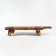The board is cutting, for feeding on legs made of natural cedar MAGISTRO, 38 × 17 × 6.5 cm, burned