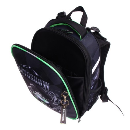 School backpack 38 x 30 x 16 cm, ergonomic back, Stavia "Moto"-7
