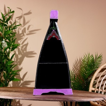 Interior stand "Boat" Albezia 30x22x65 cm-1