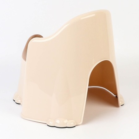 Children's anti -slip “comfort” pot with a lid, a removable bowl, cream color-14
