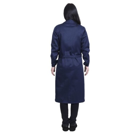 Working robe, female, p. 52-54, height 170-176 cm, blue color-2
