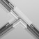 Connector T-shaped Exign built under GCL 9.5 mm, white