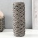 Knitting cord 100% polyester, width 3 mm 100m (gray)