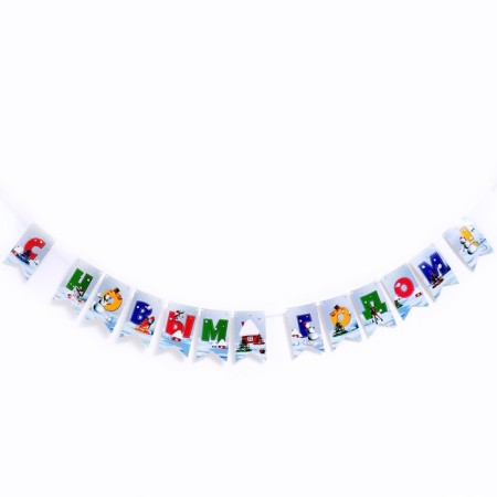 Girlyanda Paper "Happy New Year!", 250 cm
