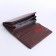 Women's wallet on magnet, purple color