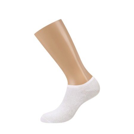 Women's socks shortened Mini Fresh, size 39-41, Bianco color-1
