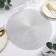 Napkin Serving shares tsex. Serebro, D 38 cm