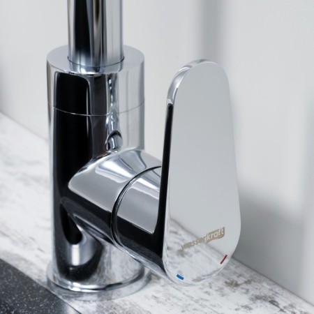 Kitchen mixer Wasserkraft Alz 28807, single -leaf, pour 188 mm, chrome-2