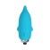 Eromantica Jolly minivibrator, 7.5 cm, silicone, blue color