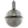 Suspension lamp Rope 1xe27 40W, size 25x25x41-150 cm, black color
