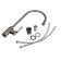 Kitchen mixer Zein Z3742, "Drop", single -leaf, pour height 26 cm, graphite