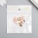 Decor for creativity metal, enamel "Pink dragonfly" gold 1.3x1.5 cm