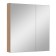 Bathroom mirror "Lada 60" graphite, 12 x 60 x 65 cm