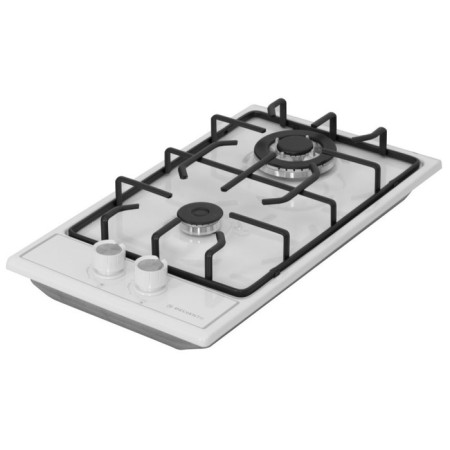 Hon surface Delvento V30V20W001, gas, 2 burners, white-1