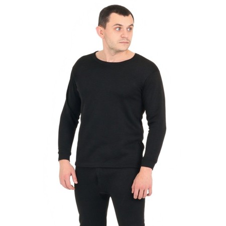 Male thermal underwear, size XL, 50-52, for height 176-180 cm, black color-3