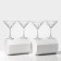 Set of glass glasses Estrella, 210 ml, 4 pcs