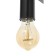 Bayerlux lamp "Figure 1" E27 40W Black 35x15 cm