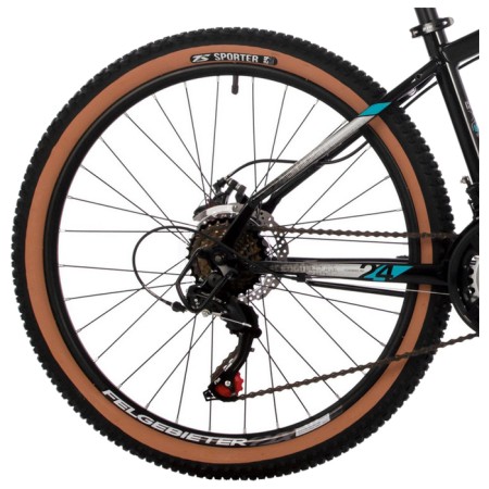 Bicycle 24 "Foxx Caiman, Black Color, p. 12"-5