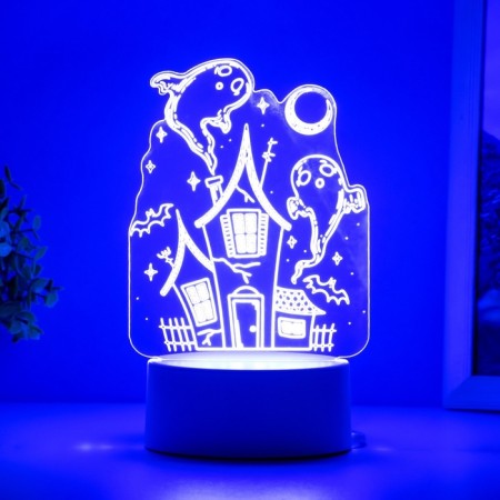 Light "Ghosts" LED white 11x9.5x15 cm Risalux-5