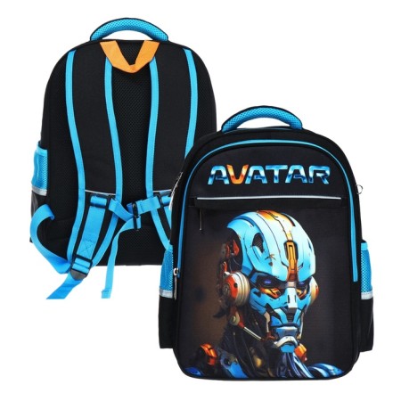 School backpack 38 x 29 x 14.5 cm, Hatber Ergonomic Light, "Avatar" NRK_15150