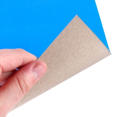Cardboard color, A4, 8 sheets, 8 colors, non -unilateral, in a folder, 220 g/m², Smeshariki-1