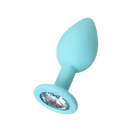 Anal plug with the TODO BY TOYFA Brilliant, silicone, mint color, 7 cm, d = 2.8 cm-2