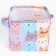 Organizer for storage, coffee for linen, waterproof “cats”, 14.5 x 13.7 x 14 cm.