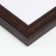 Photo frame plastic "Mira" 15x21 cm 640257-6, brown (plastic screen)