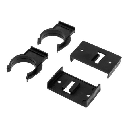 Clip and response. Part for the support of the tundra, d = 26, set. 4 pcs. (2 clips+2 planks)
