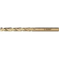 Zubrov metal drill, steel P6M5K5, cylindrical shank, 8.5 x 117 mm, class A