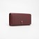 Women's wallet on magnets, burgundy color