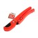 Scissors for cutting pipes flax on plastic, plastic handles, up to 32 mm