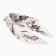 Women's scarf minku rr 70*70 cm, col. blue