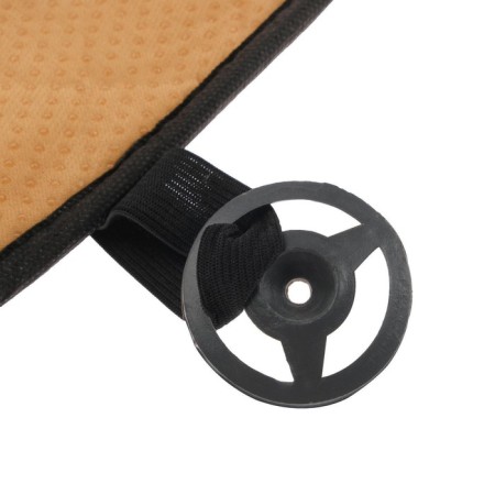 Nabbage in the front seat, velor-premium, size 55 x 130 cm, black, wide seat-5