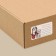 Paper stickers for gifts "Ceat and comfort", 7.5 x 17 cm, New Year