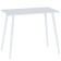Dining table "C 6", 900 × 540 × 740 mm, white color