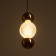 Saturo lamp LED 9W 3000k gold 8x8x22-172 cm