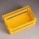Wooden Kashpo 24.5 × 13.5 × 9 cm "Two Light", two -string, yellow Dam beautifully