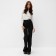 Women's pants Minaku: classic, black color, size 42