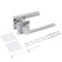Separate handle "Allur" Art "Selena" SC, color matte chromium