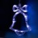 Garland "fringe" 2.4 × 0.9 m with nozzles "bells", IP20, transparent thread, 138 LED, glow white, 8 modes, 220 V